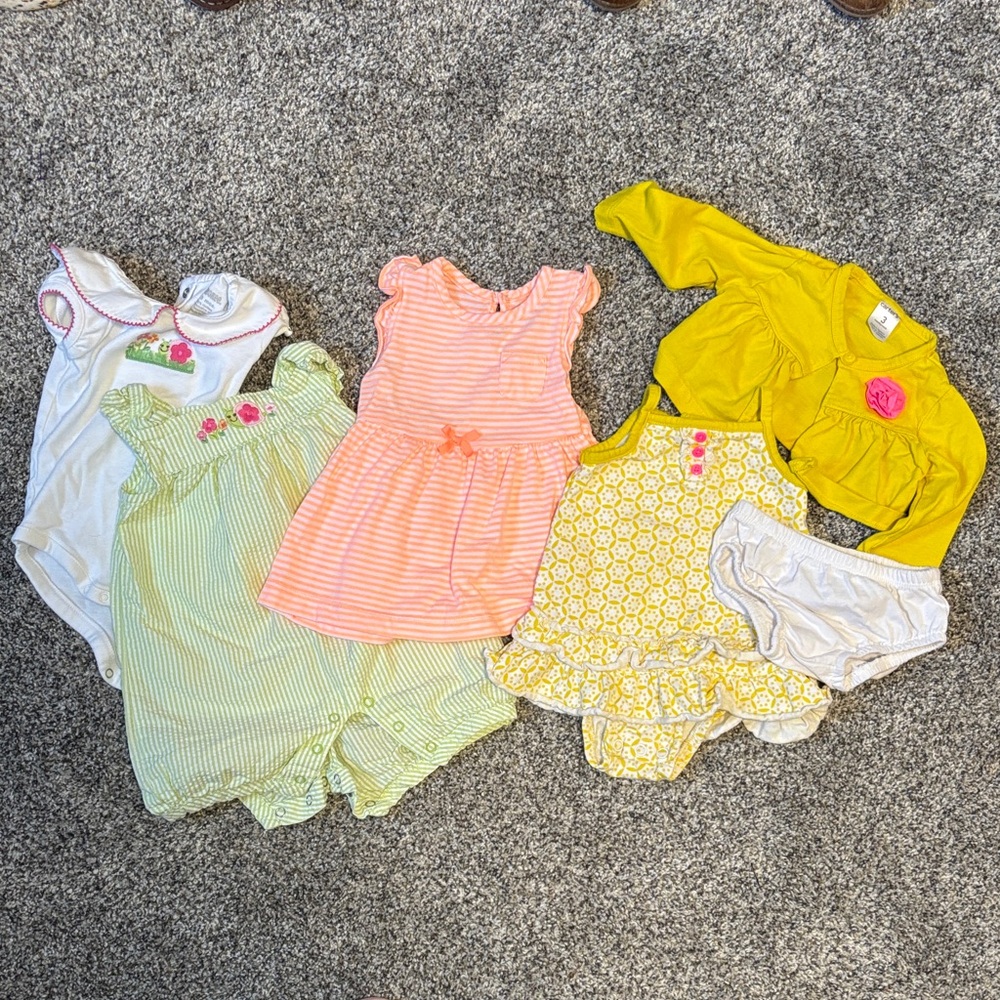 Colorful Baby Clothing Set